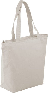 Maine 8oz Cotton Canvas Zippered Tote