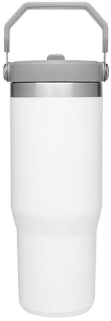 Stanley® IceFlow 30oz Flip Straw Tumbler, white
