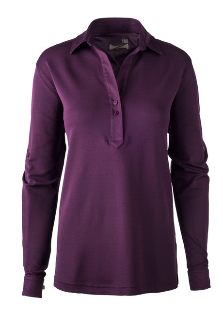 Zorrel® Ladies' Oxford Coolmax® Long Sleeve Tunic Shirt