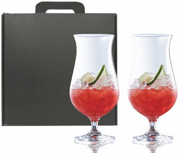 Hurricane 17.9oz Schott Zwiesel crystal set of 2 in Raven gift box