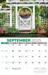 Galleria Wall Calendar 2025 Flowers & Gardens