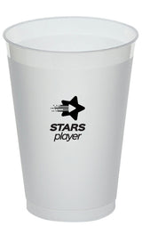 Stadium Cup 20oz Frosted plastic tumbler