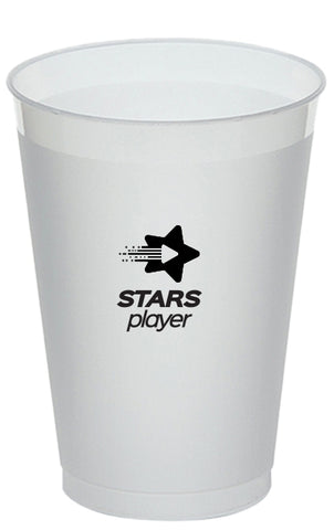Stadium Cup 20oz Frosted plastic tumbler