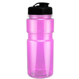 20 Oz. Translucent Recreation Bottle w/ Flip Top Lid