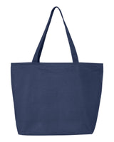 000508 Q-Tees™ 25L Zippered Tote Bag