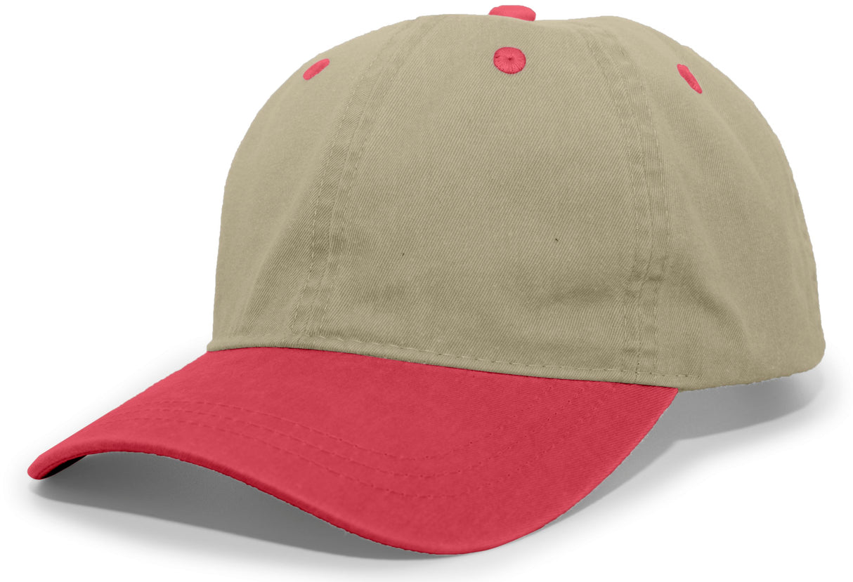 Pigment Dyed Hook-And-Loop Adjustable Cap