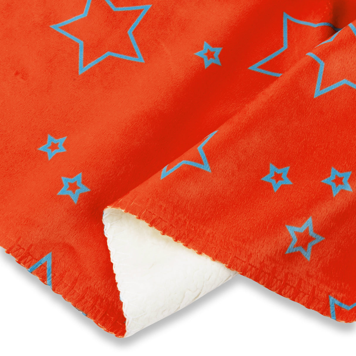 48 Hr Quick Ship - Sherpa Faux Wool Lined Micro Mink Baby Blanket, 30x40, Sublimated