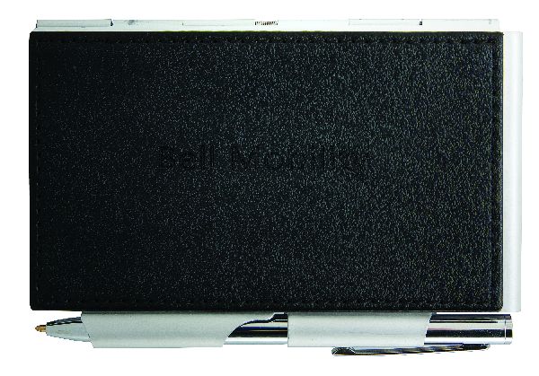 Aluminum Note Locker silver/black