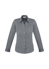 Ladies' Monaco Long Sleeve French Style Cotton Stretch Shirt