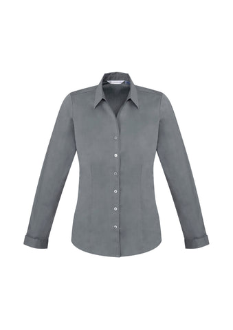 Ladies' Monaco Long Sleeve French Style Cotton Stretch Shirt