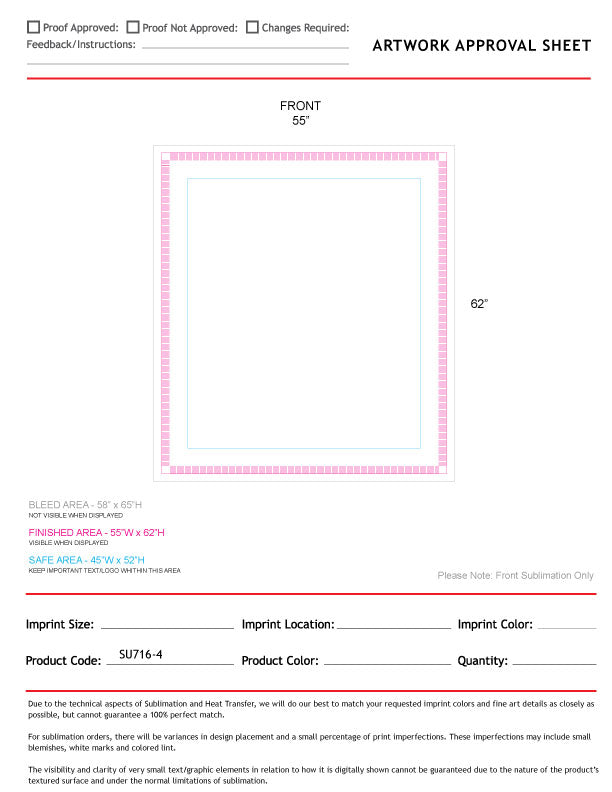 24 Hr Express Ship - Tapestry Throw Blanket with Fringed Edges, 55"x62", Sublimated