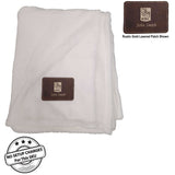 72 Hr Fast Ship - Plush and Cozy Mink Flannel Fleece Blanket, 50x60, with Lasered logo patch