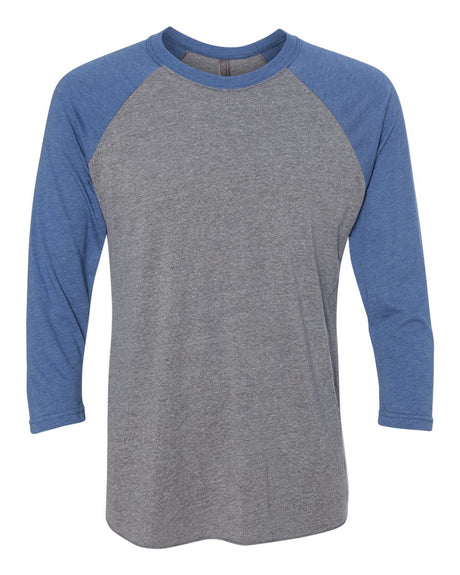000046 Next Level Unisex Triblend Three-Quarter Sleeve Raglan Shirt