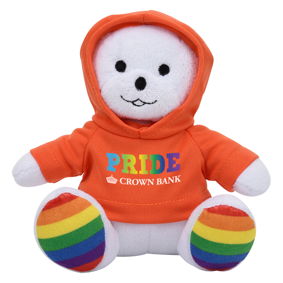6" Rainbow Bear