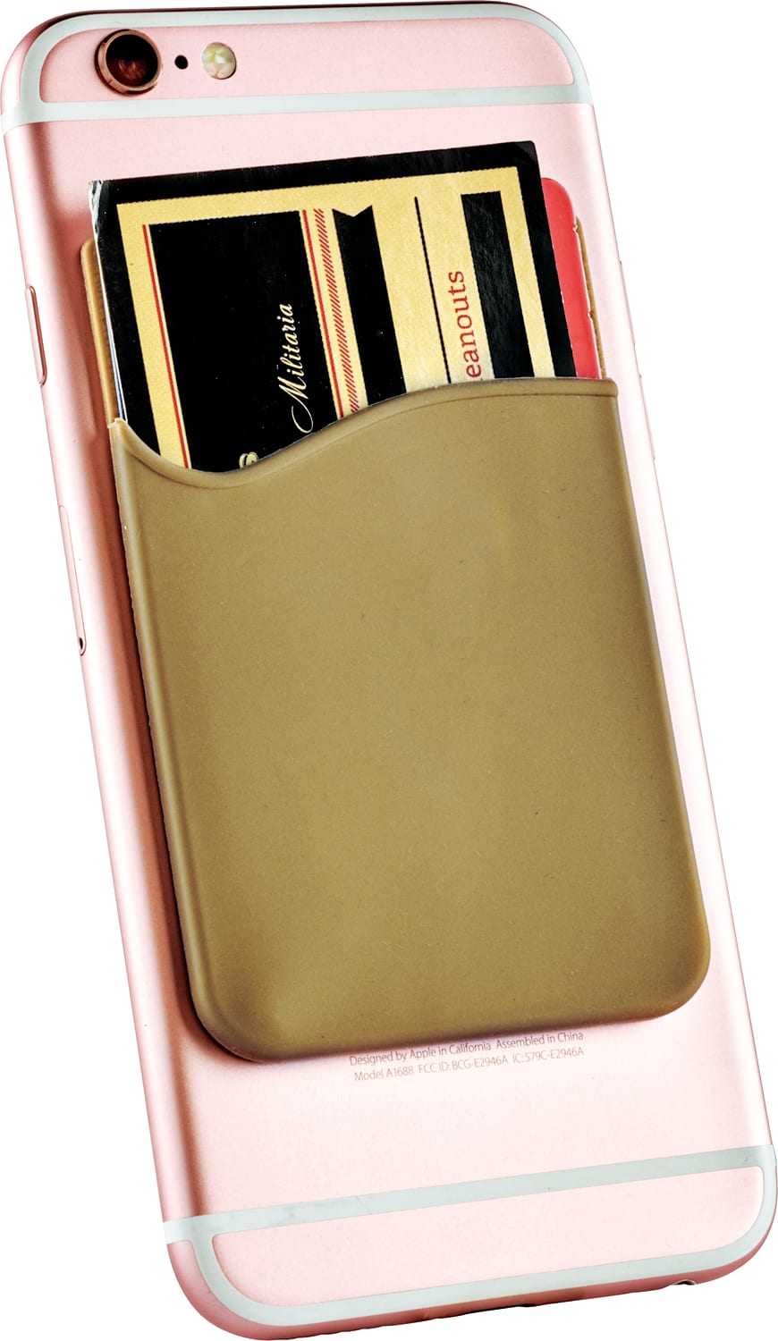 000289 Slim Silicone Card Wallet