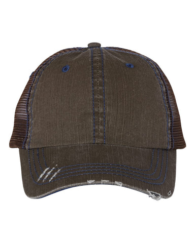 Mega Cap™ Herringbone Trucker Cap
