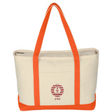 Large Starboard Cotton Canvas Tote Bag
