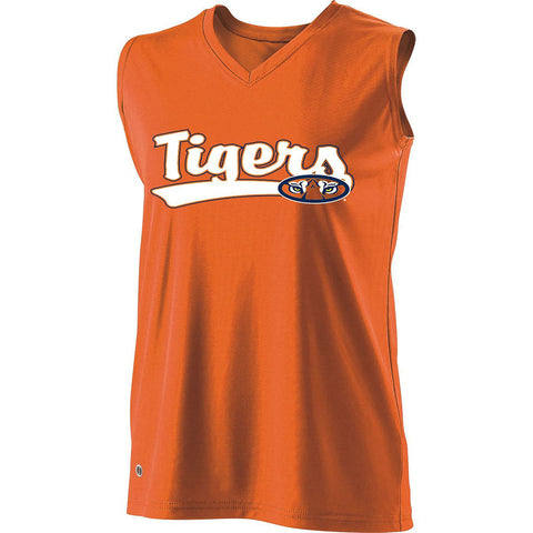 Holloway Sportswear Collegiate Ladies' Curve Jersey - Auburn Tigers