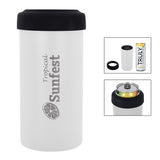 12 Oz. Slim Stainless Steel Insulated Can Holder