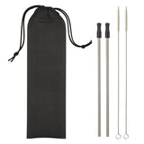 2-pack Stainless Steel Straw Kit
