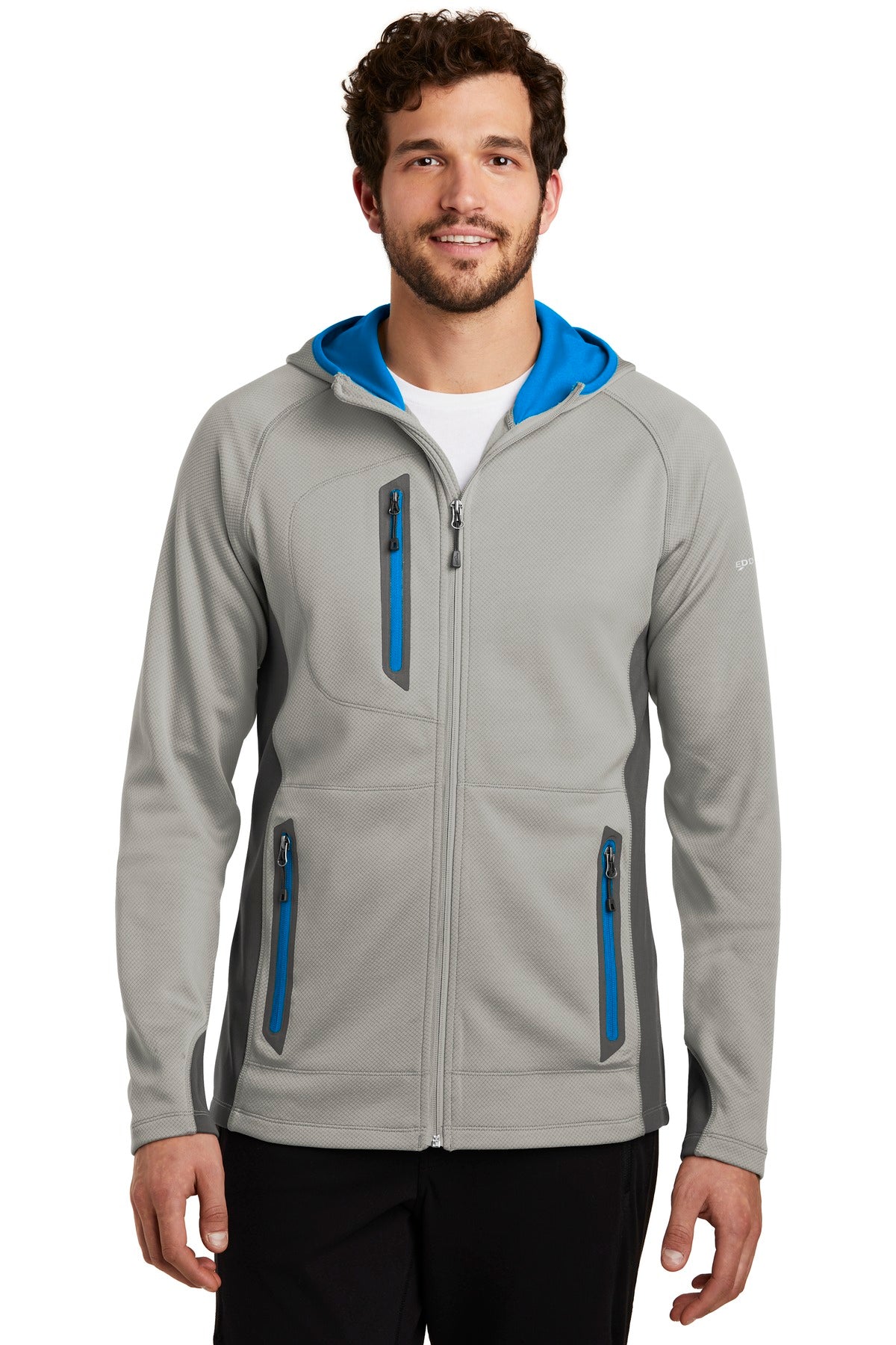 Eddie Bauer Men's Sport Hooded Full-Zip Fleece Jacket
