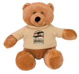 11" Sammy Bear w/Machine Knit Embroidered Sweater