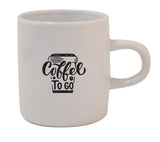 Vitry 3.5oz ceramic espresso mug white