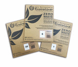 ZERO WASTE Laser Sheets- 100% recycled paper (4" x 2" -10 labels per sheet)