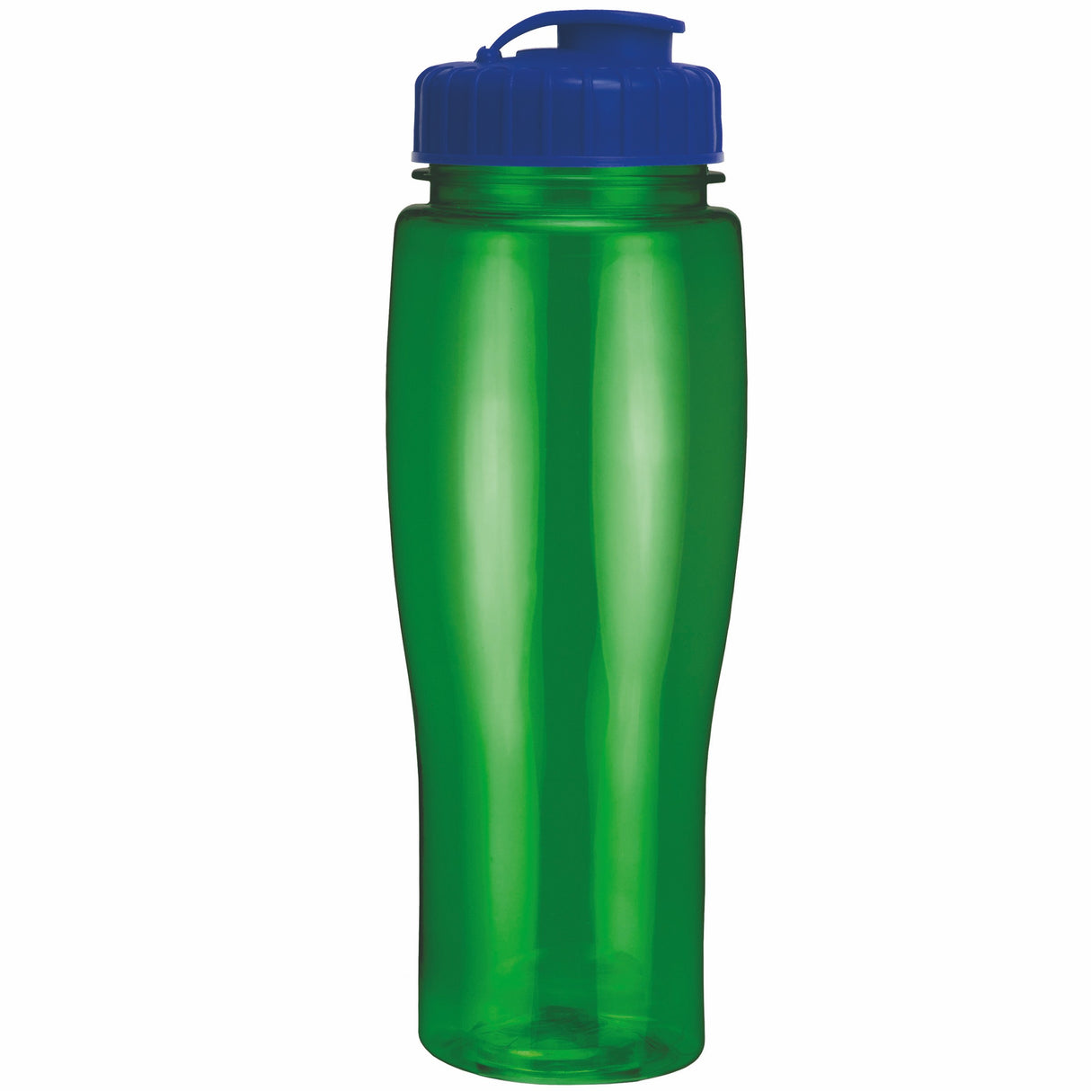 24 Oz. Contour Translucent Bottle w/ Flip Top Lid