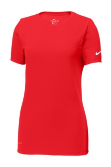 Nike Ladies' Dri-FIT Cotton/Poly Scoop Neck Tee