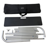 24 Hr Express Ship- 3'W x 90"H EuroFit Banner with Steel Base, Full Color Graphics 2 Sided, NO SETUP