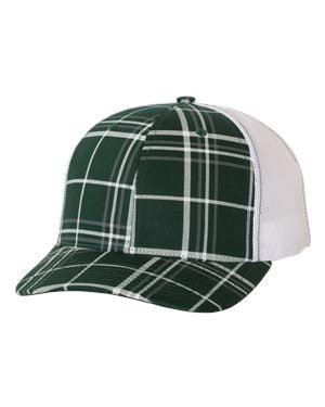 000458 Richardson® Patterned Snapback Trucker Cap