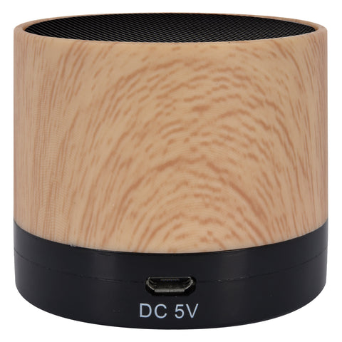 Allegro Wood Grain Wireless Speaker