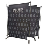 24 Hr Express Ship- 5' Exhibitor Expanding Display Kit, Media Wall Backdrop with Full Color Graphics