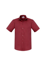 Men's Monaco Short Sleeve French Style Cotton Stretch Shirt