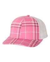 000458 Richardson® Patterned Snapback Trucker Cap