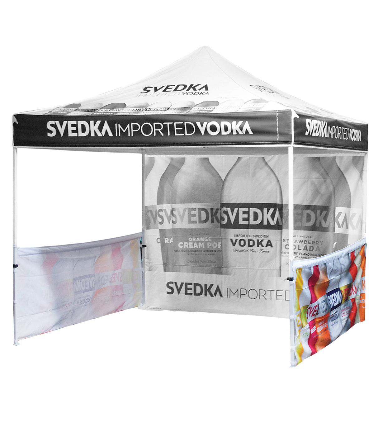 Side Rails for 10' Pop Up Tents