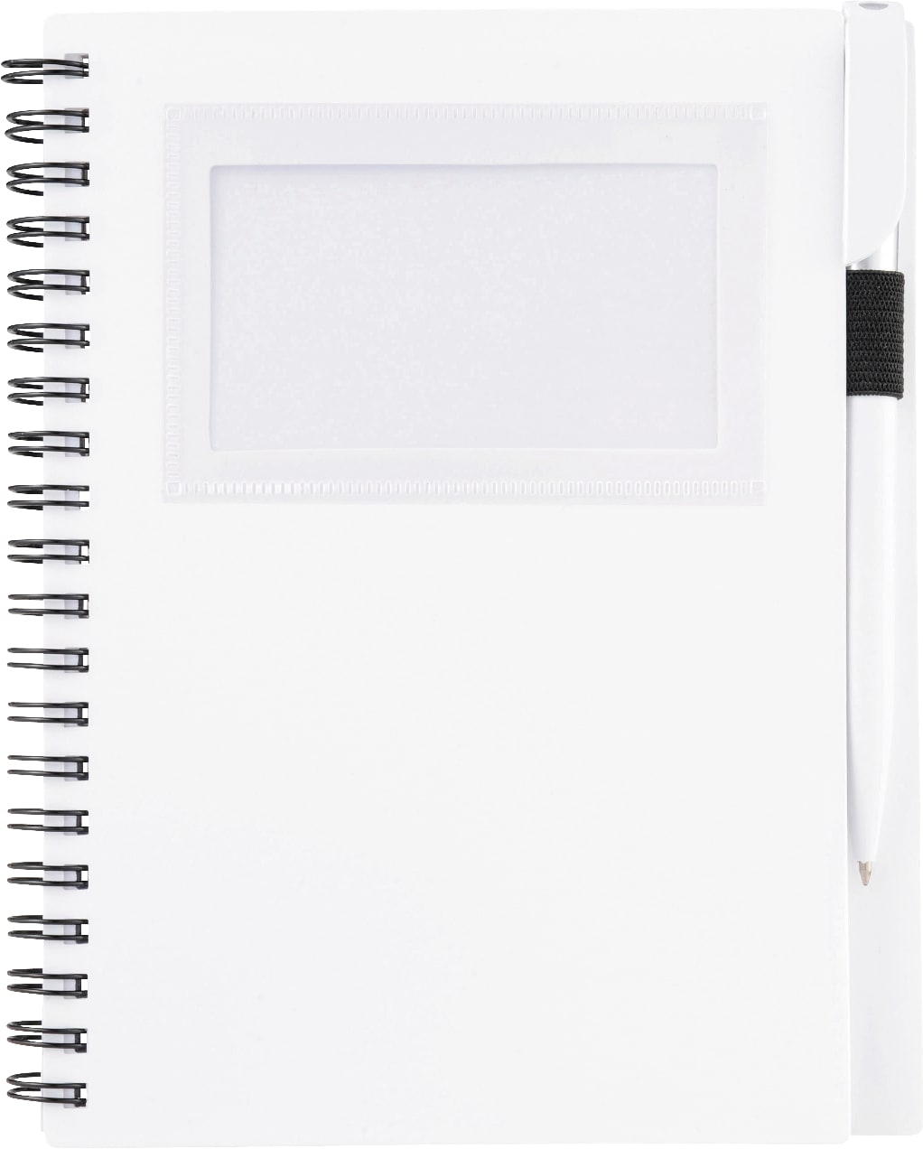 5.5" x 7" FSC Mix Star Spiral Notebook with Pen