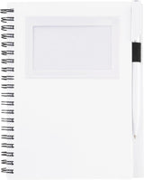 5.5" x 7" FSC Mix Star Spiral Notebook with Pen