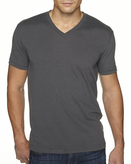 NEXT LEVEL APPAREL Men's Sueded V-Neck T-Shirt