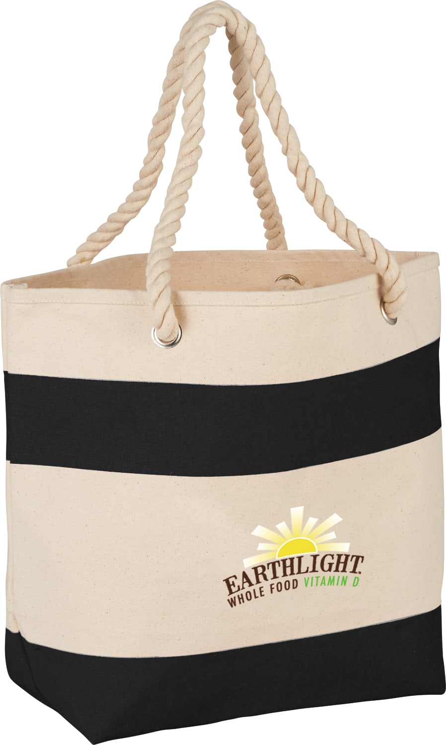 Rope Handle 16oz Cotton Canvas Tote