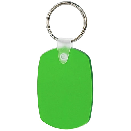 Soft Squeezable Key Tag (Oval)