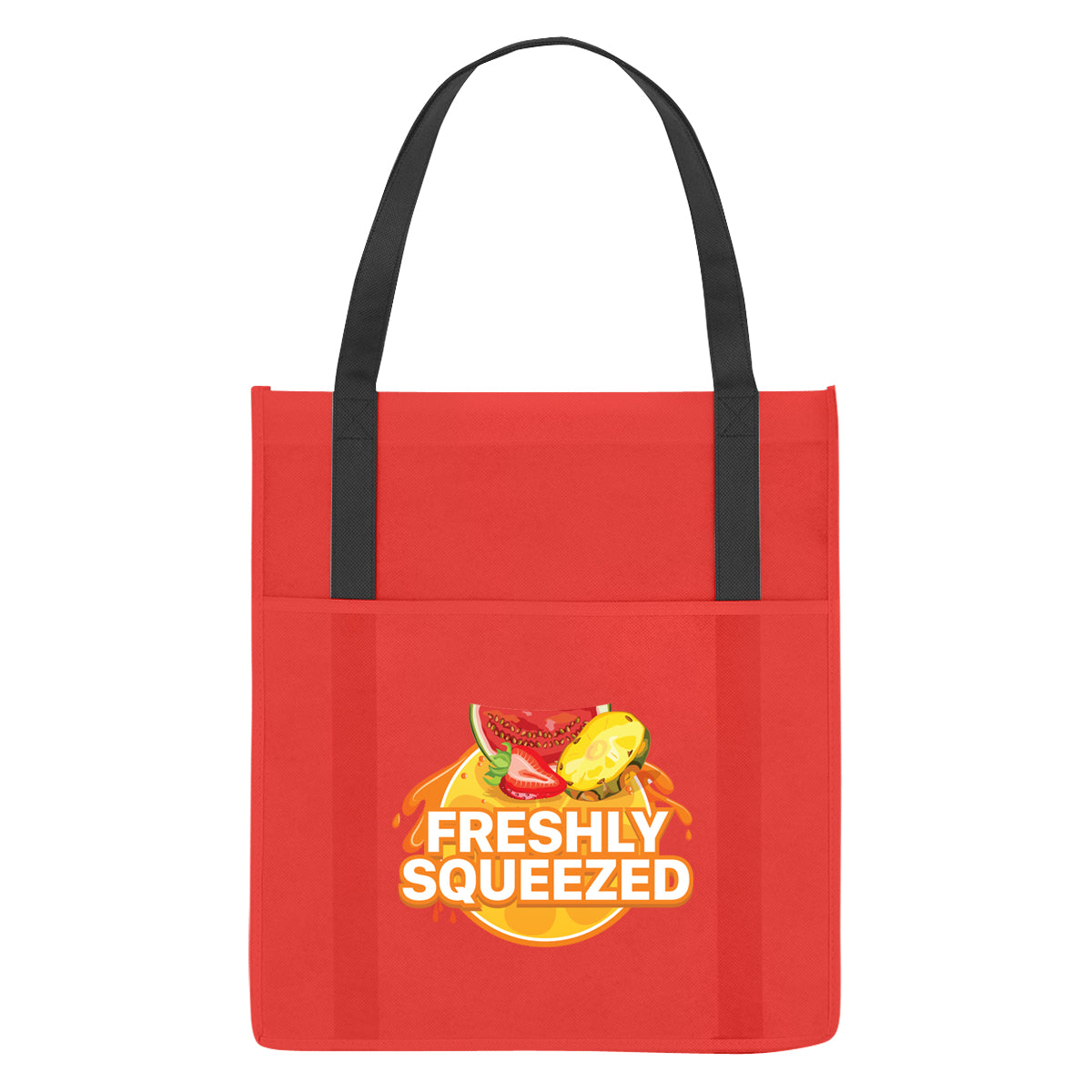 000425 Non-woven Shopper's Pocket Tote Bag