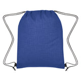 Crosshatch Non-woven Drawstring Bag