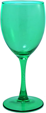 Pinot wine 8.5oz emerald coloured glass