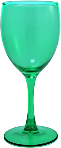 Pinot wine 8.5oz emerald coloured glass