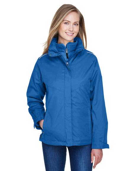 CORE 365 Ladies' Region 3-in-1 Jacket with Fleece Liner