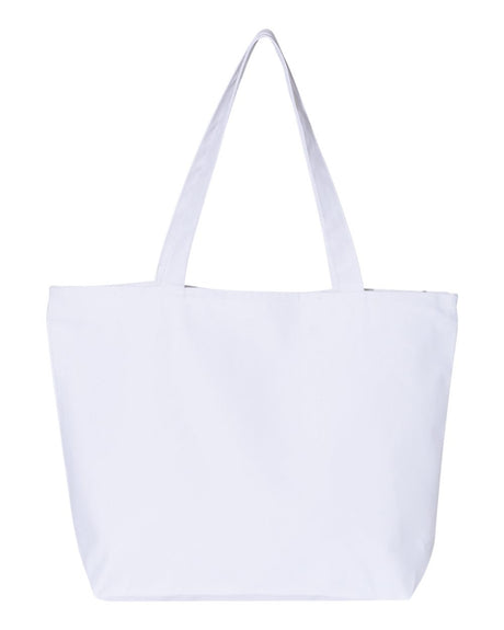 Q-Tees™ 25L Zippered Tote Bag