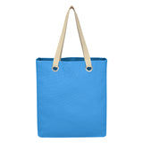 Vibrant Cotton Canvas Tote Bag