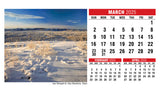 Scenes of Canada (English) Desk Tent Calendar